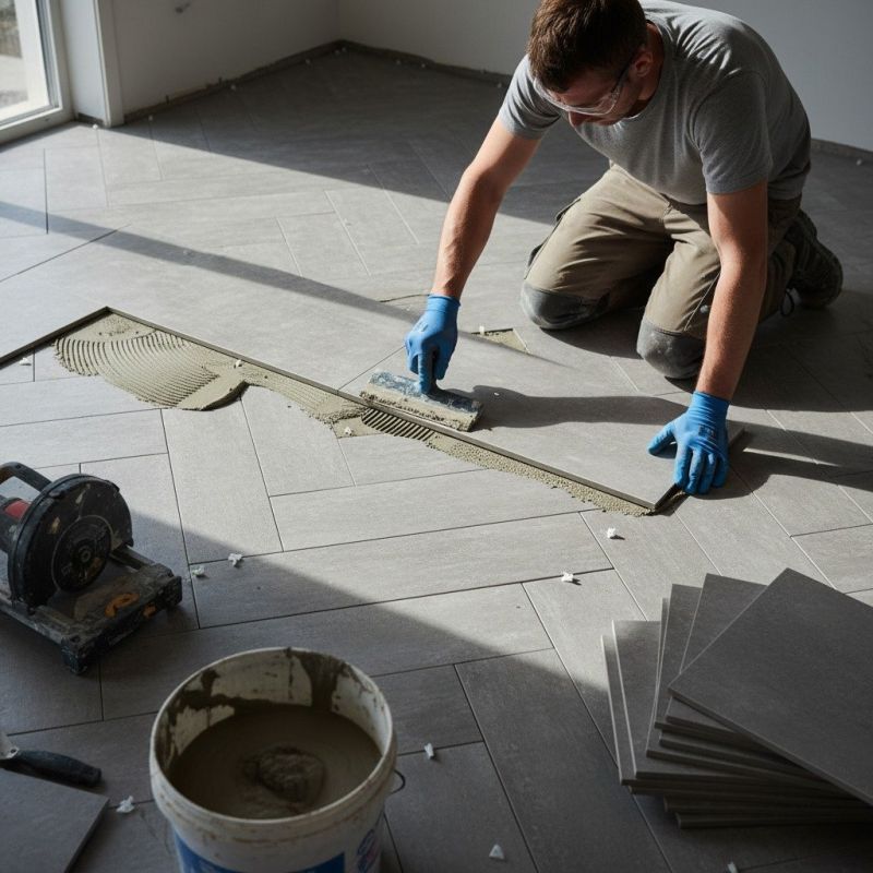 Porcelain Tile Installation in Loudoun County, VA