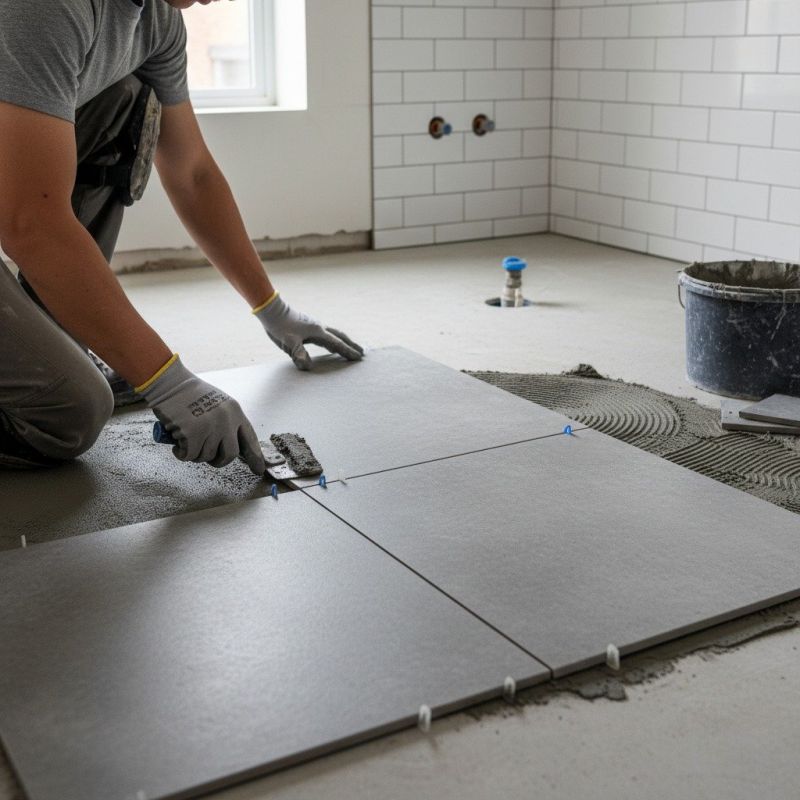 Porcelain Tile Installation in Fredericksburg, VA