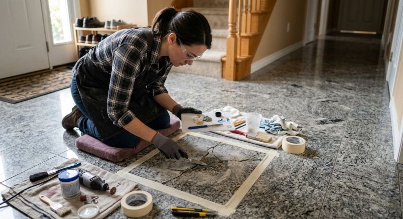 Granite Floor Repair in Olathe, KS