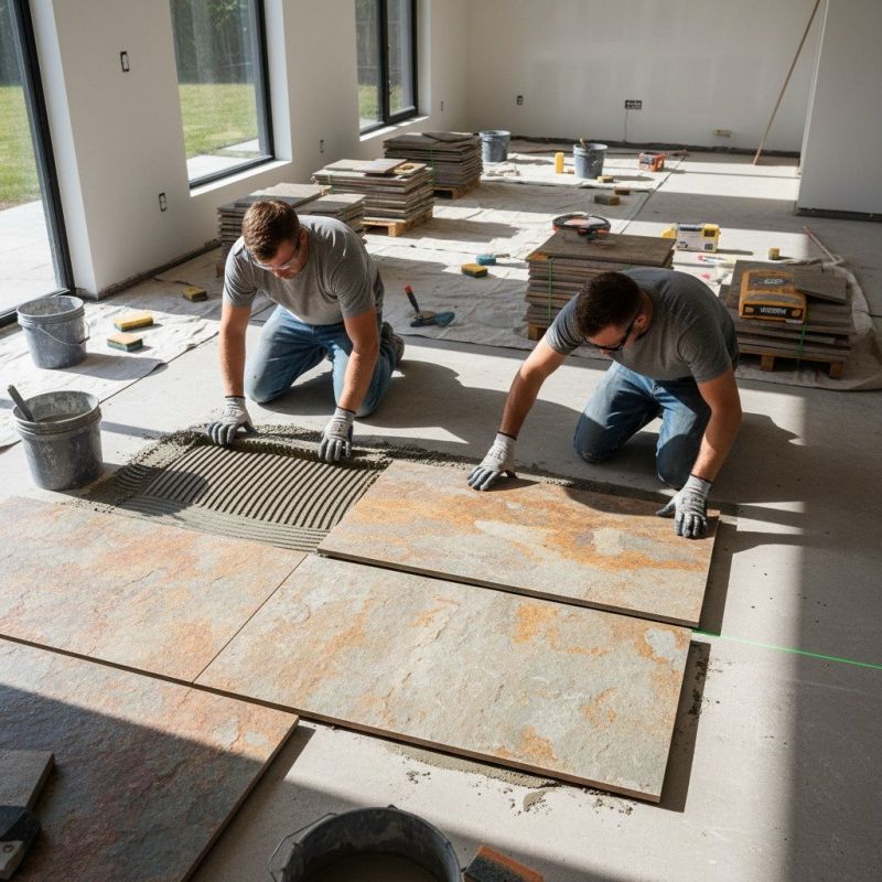 Terrazzo Flooring Installation in Olathe, KS